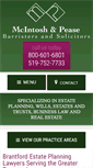 Mobile Screenshot of mcintosh-pease.com